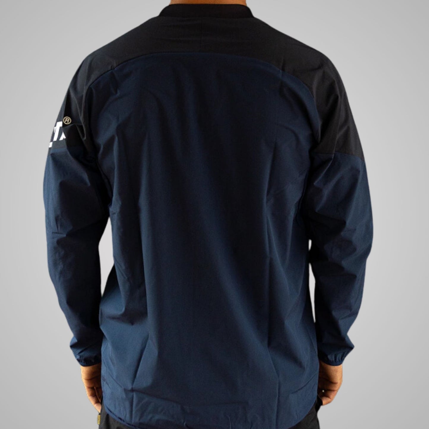 Blusa Windbreaker Preto & Marinho