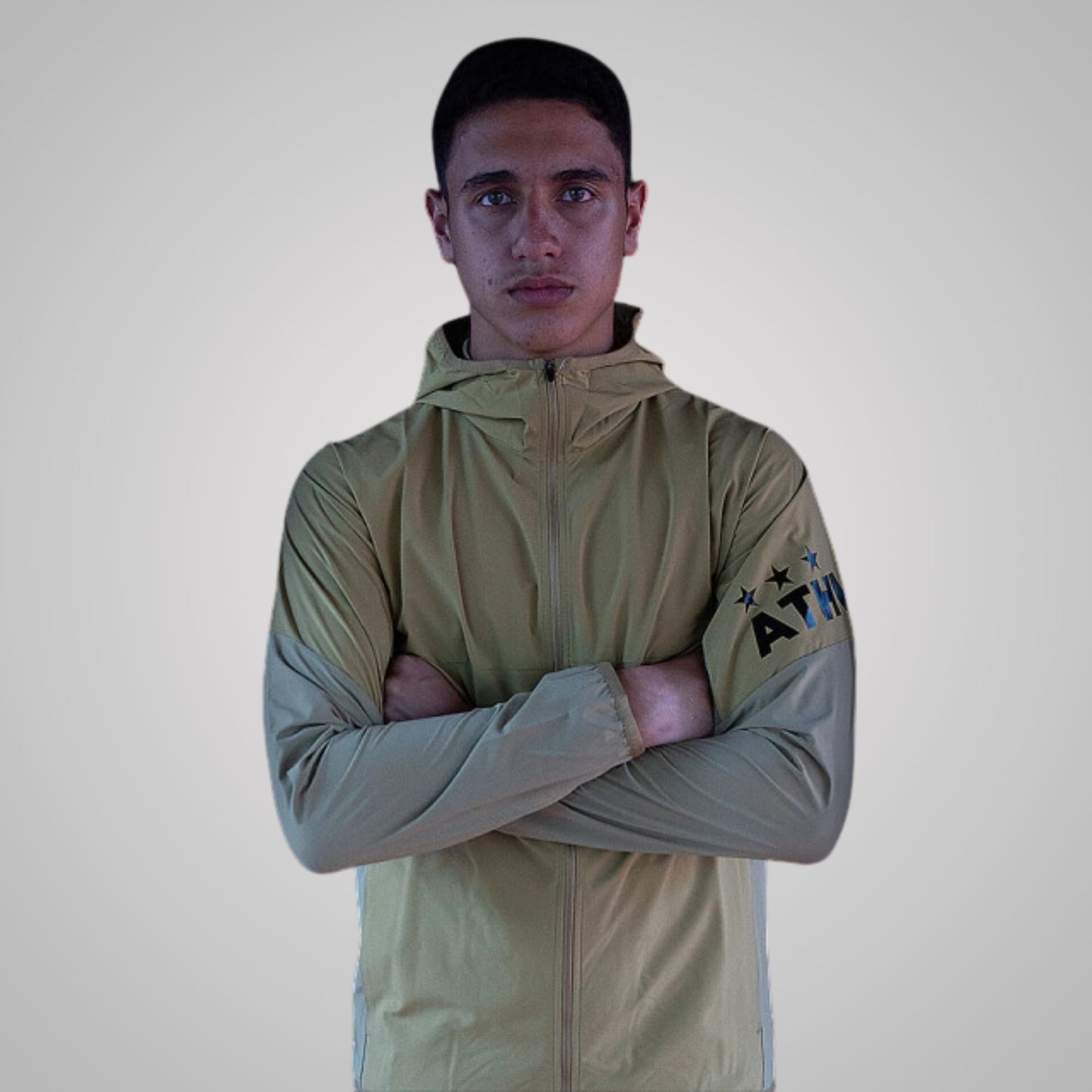 Jaqueta Windbreaker Cap Dourada