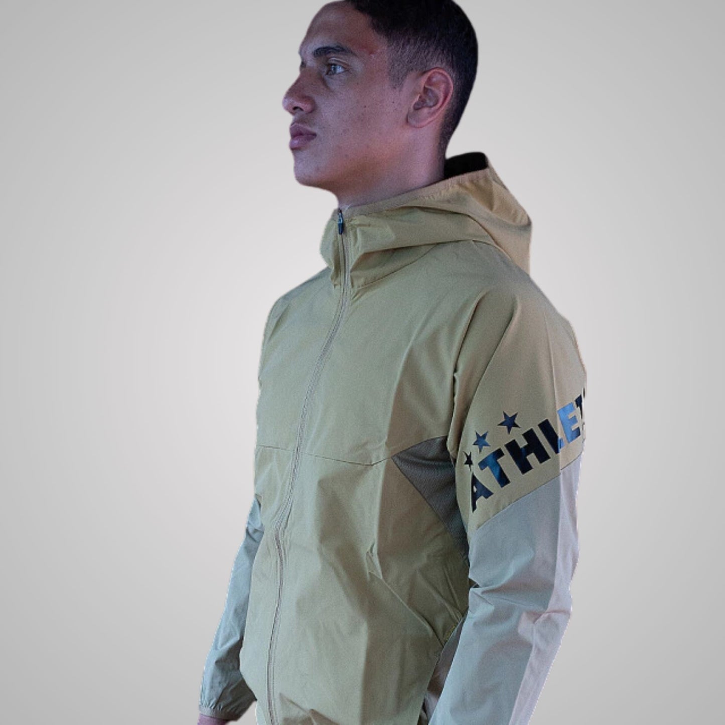 Jaqueta Windbreaker Cap Dourada
