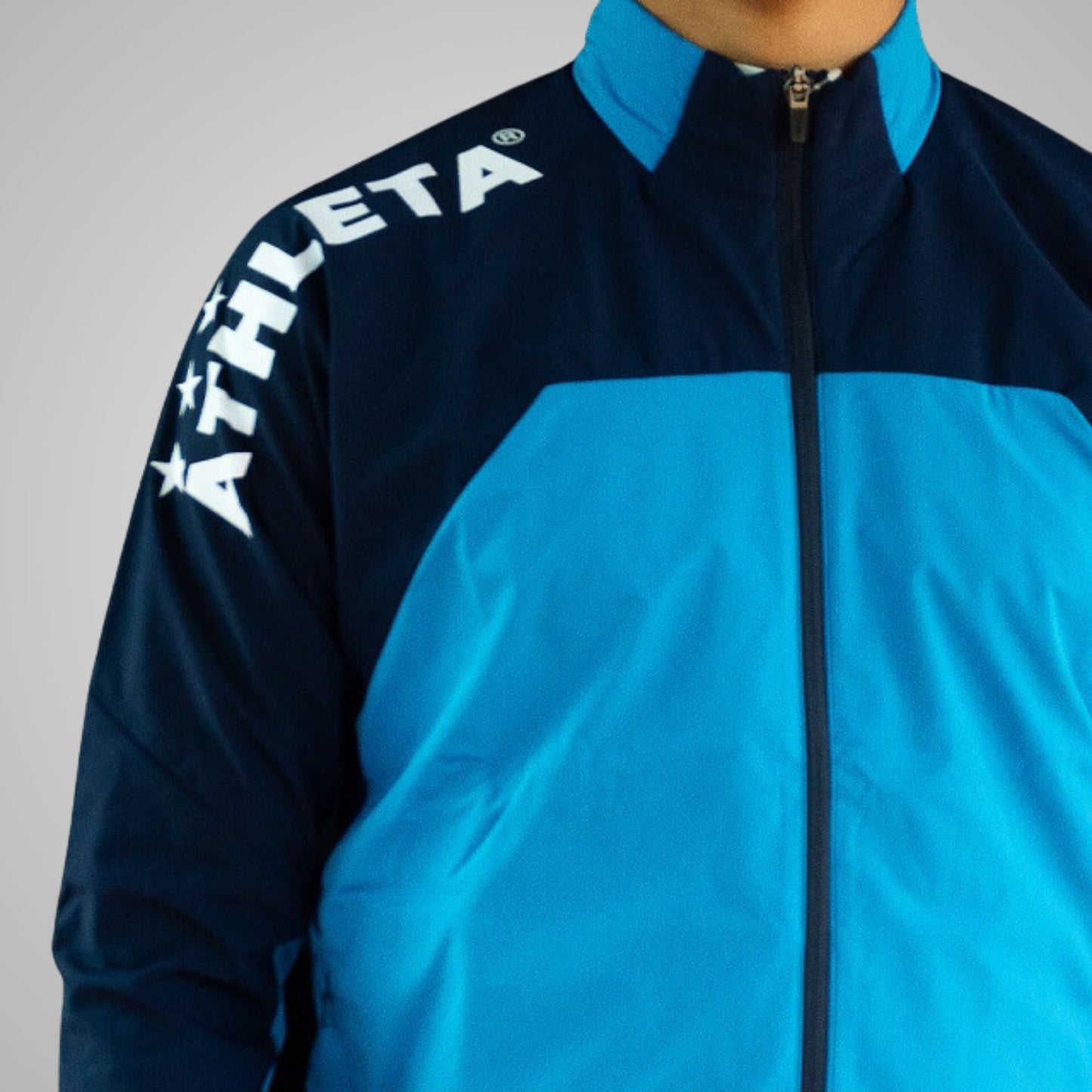 Jaqueta Windbreaker Lining Preto e Azul